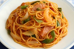 スパゲティ　ナポリタン画像